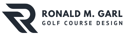 Ronald M. Garl Golf Course Design Logo